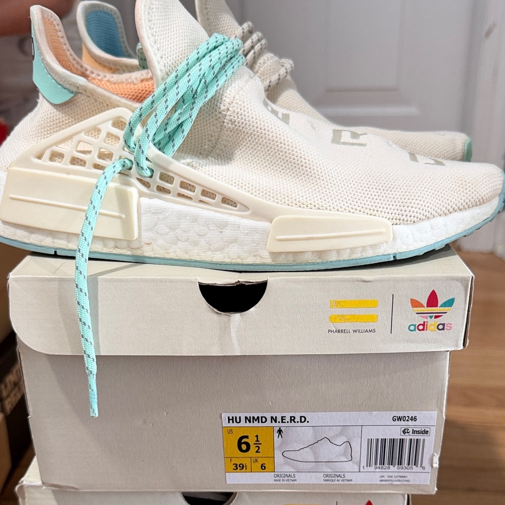 HU NMD N.E.R.D ADIDAS SIZE 6.5